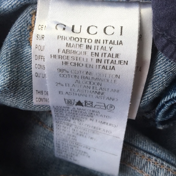 Gucci jeans unisex age 6 yrs - Picture 6 of 8